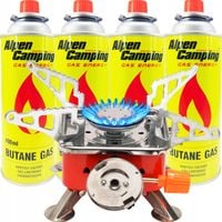 KUCHENKA TURYSTYCZNA GAZOWA PRZENOŚNA MINI GAZ 4SZT.
