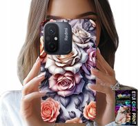 ETUI DO XIAOMI REDMI 12C - KWIECISTE WZORY RÓŻA RÓŻE KWIATKI CASE