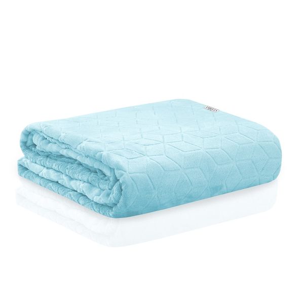 Koc AmeliaHome NESSA BABYBLUE 70X150 zdjęcie 2