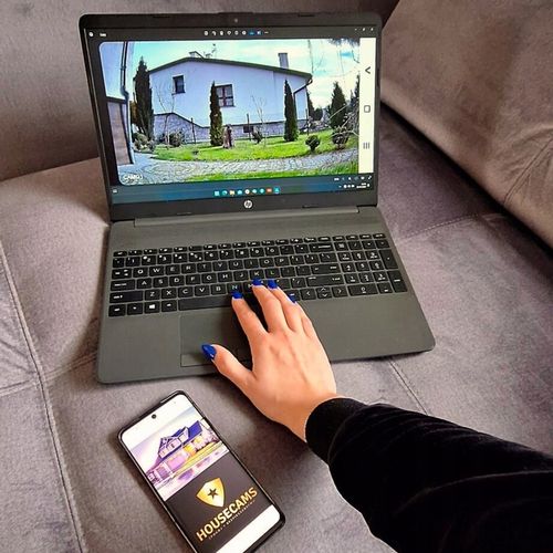 Zewnętrzna Kamera WIFI Obrotowa 1080p POLSKA APLIKACJA ŚLEDZENIE FULL HD SD na Arena.pl