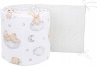 OCHRANIACZ DO ŁÓŻECZKA DWUSTRONNY NA SZCZEBELKI 180x30cm BABYMAM