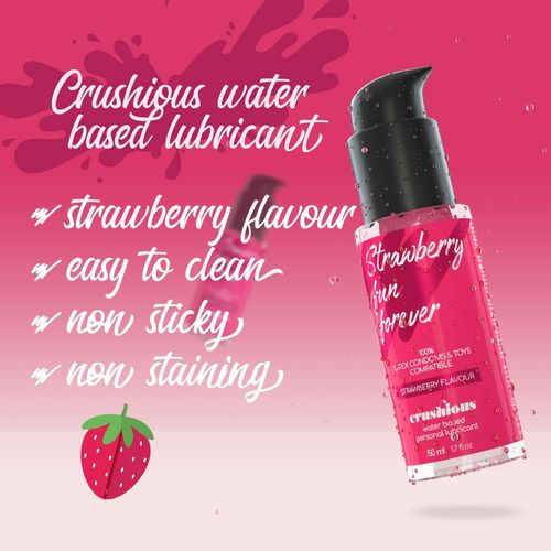 Crushious Strawberry Flavoured Lubricant 50 Ml na Arena.pl
