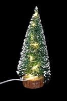 30 CM Mini Choinka LED ŻÓŁTY Figurka Sztuczna