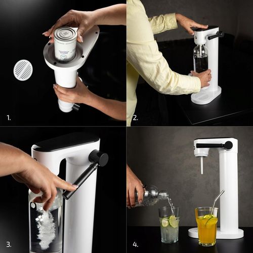 SATURATOR DO GAZOWANIA WODY 3 BUTELKI 1L NABÓJ CO2 SYROP SODASTREAM PEPSI na Arena.pl