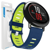 beline pasek watch 22mm double colorsilicone niebiesko-zielony