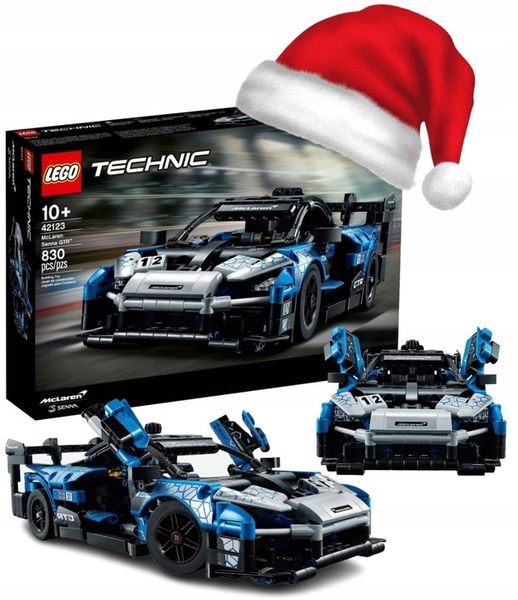 KLOCKI LEGO TECHNIC MCLAREN SENNA GTR SAMOCHÓD AUTO PREZENT zdjęcie 1