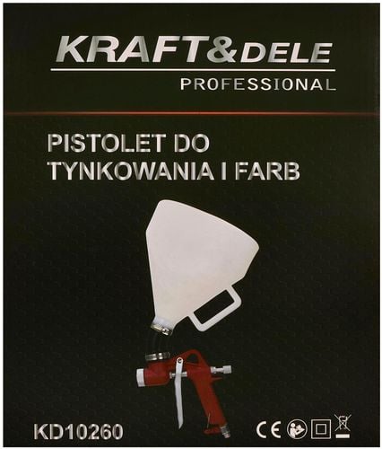 pistolet do tynków 7,5l 1/4" kd10260 na Arena.pl