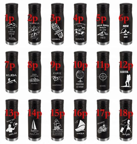 Kubek termiczny 600 ml TERMOS PREZENT szkoła biuro podróż auto TWÓJ GRAWER na Arena.pl