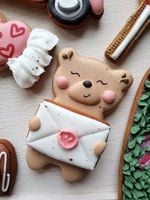 CIASTKO MISIEK Z WALENTYNKĄ