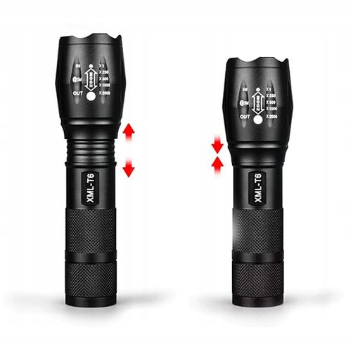 LATARKA LED SZPERACZ XM-L T6 ZOOM na Arena.pl