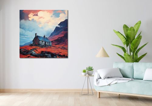 Obraz 100x100cm Ostatni Bastion na Arena.pl