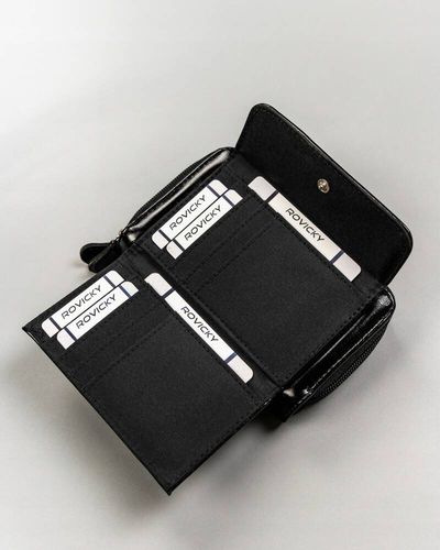 duży, poziomy portfel damski ze skóry ekologicznej - 4u cavaldi na Arena.pl