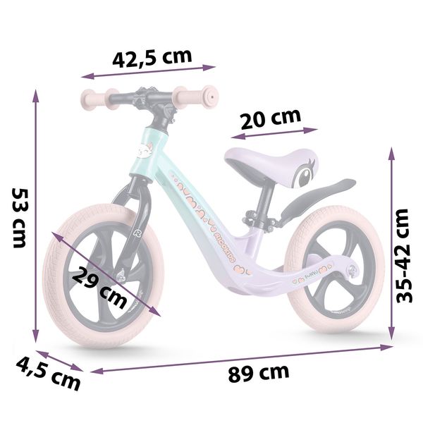 Rowerek biegowy dla dzieci Ricokids FUNNU zdjęcie 8