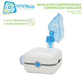 Inhalator, nebulizator do pracy ciągłej PRIME, szybki, regulacja prędkości
