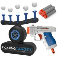 ELEKTRYCZNA TARCZA LEWITUJĄCE CELE + PISTOLET NA PIANKOWE STRZAŁKI DO NERFA