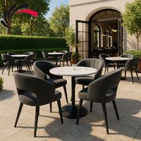 Krzesło Tapicerowane KL-1 Ciemny Szary Piano 15