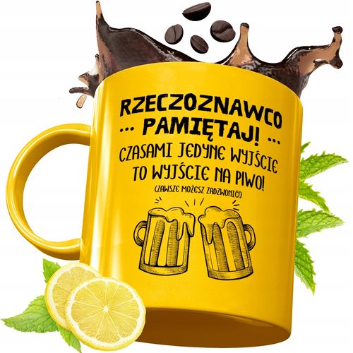 Złoty Kubek Premium Dla Rzeczoznawcy Prezent Z Nadrukiem Ze Zdjęciem na Arena.pl