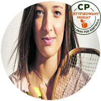 Opłatek na tort Iga Świątek