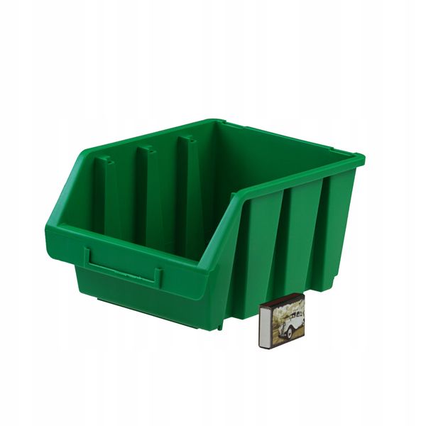 Pojemnik magazynowy - Ergobox 3 | Zielony zdjęcie 5