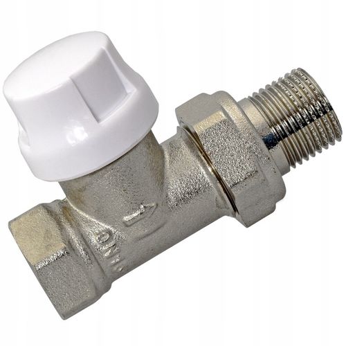 ZAWÓR termostatyczny 1/2" DN15 PROSTY grzejnikowy zasilający M30x1,5 HANZ na Arena.pl