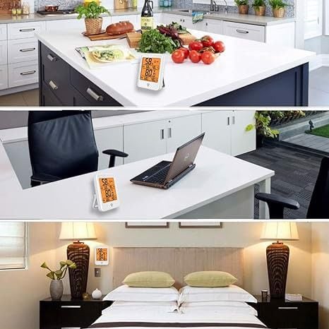 Termometr higrometr stacja pogodowa wewnętrzny na Arena.pl