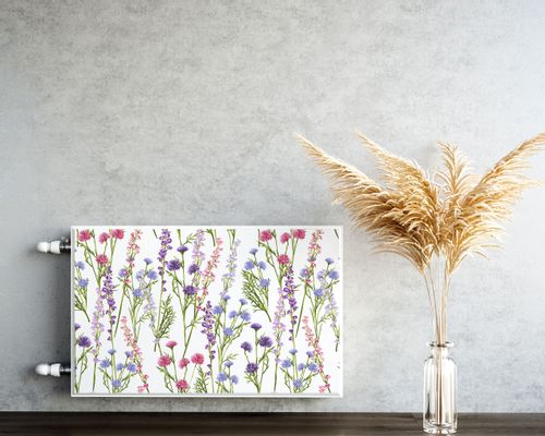 Maskownica Magnetyczna Na KALORYFER Wiosenne Dzikie KWIATY 100cm x 60cm na Arena.pl