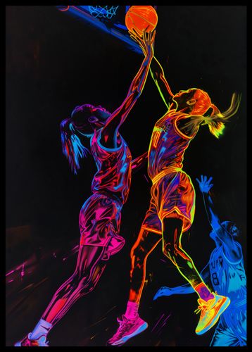Plakat 42x59,4cm Mecz W Kosza na Arena.pl