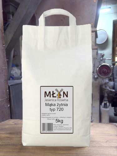 Mąka Żytnia Typ 720 5kg Młyn Jasienica na Arena.pl