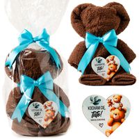 Prezent Na Dzień Ojca Ręcznik Miś Magnes Zestaw Prezentowy Dla Taty