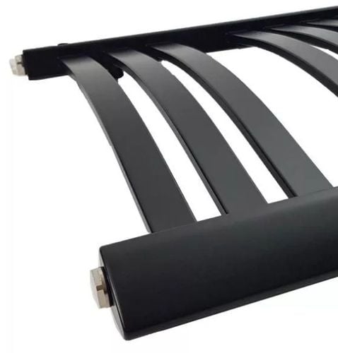 GRZEJNIK ŁAZIENKOWY HALFA2 CZARNY ŁUK 75X48CM CO na Arena.pl