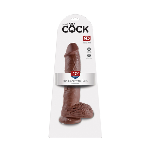 dildo king cock with bals 10 brown pipedream na Arena.pl