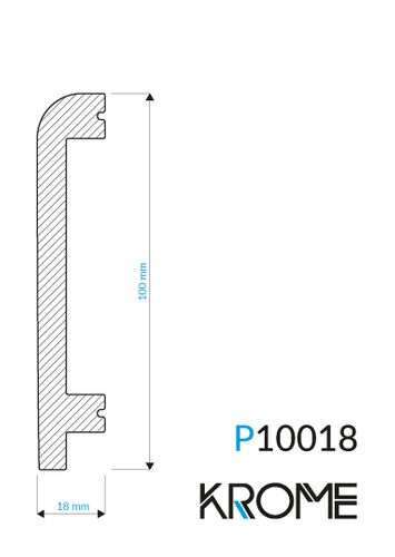 Listwa przypodłogowa KROME P10018 na Arena.pl