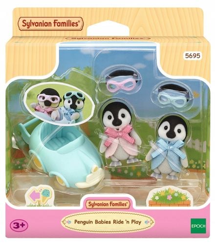 Rodzina pingwinów Sylvanian Families na Arena.pl