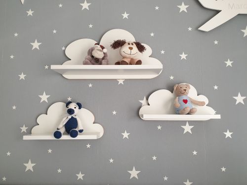 Półka Chmurka zestaw 3 szt. Fantasy - Elegance na Arena.pl