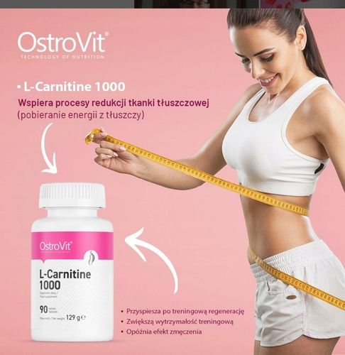 OSTROVIT AQUA KICK L-CARNITINE NATURALNA REDUKCJA TKANKI TŁUSZCZOWEJ CHERRY na Arena.pl