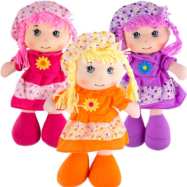 Lalka szmaciana ANITKA 38 cm zdjęcie 1