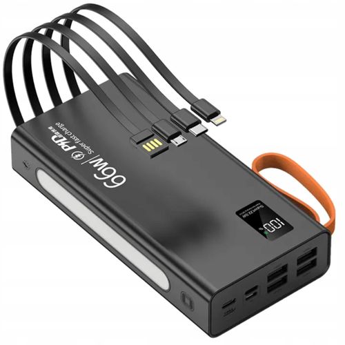 POWERBANK 30000MAH PD 66W 4xUSB USB-C QC FASTCHARG na Arena.pl