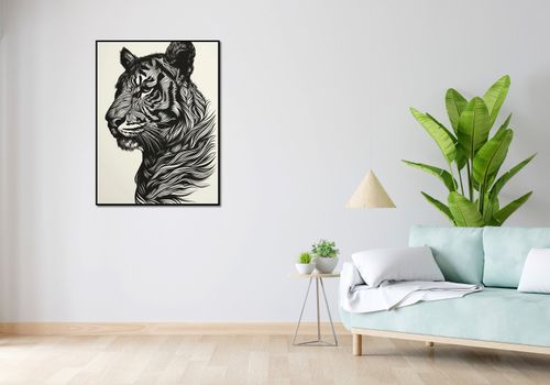 Plakat 75x100cm Tygrysi Gwizd na Arena.pl