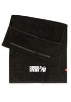 Ręcznik na siłownie z kieszenią na zamek błyskawiczny GORILLA WEAR sportowy