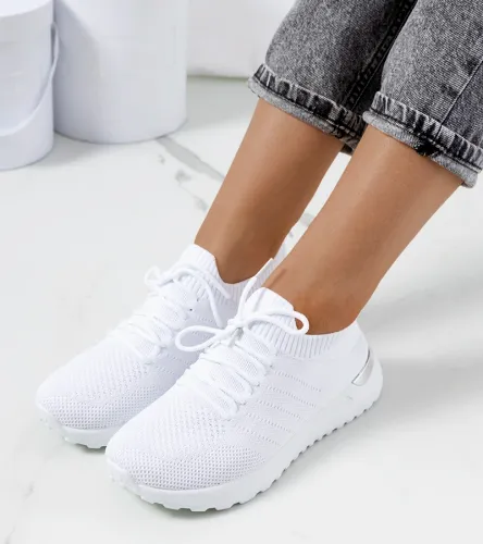 Białe sneakersy sportowe Ellice 36 na Arena.pl