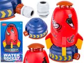 RAKIETA WODNA Wyrzutnia rakiety wodnej, Water Rocket, Zraszacz, CZERWONY REKIN