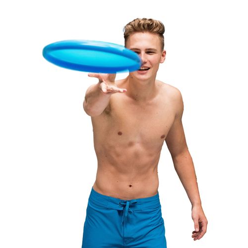 Dysk Do Frisbee Ultimate Latający Do Rzucania Df-05 Niebieski na Arena.pl