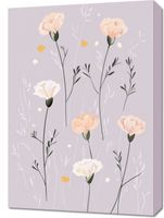Obraz 50x70cm Wzory dla Dzieci, Dziewczynki Do Pokoju - Kwiaty