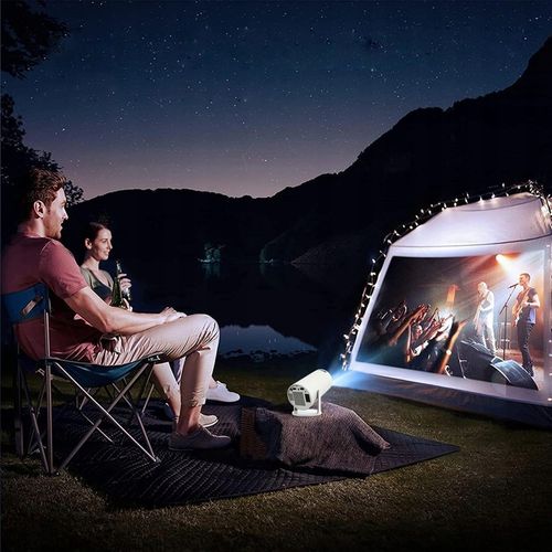 PRZENOŚNY MINI PROJEKTOR ANDROID 12 WiFi RZUTNIK 360 FULL HD 4K Bluetooth na Arena.pl