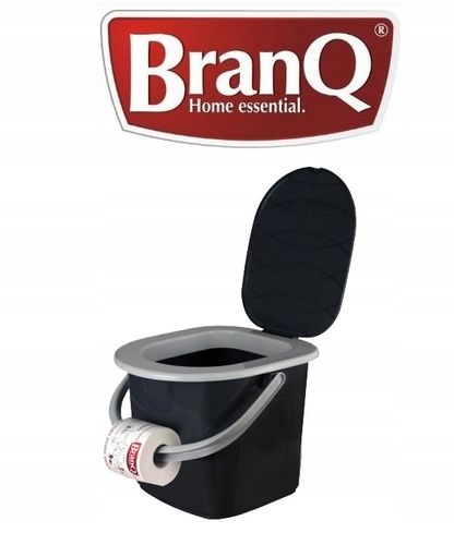 TOALETA PRZENOŚNA TURYSTYCZNA WIADRO WC BRANQ 15,5 na Arena.pl