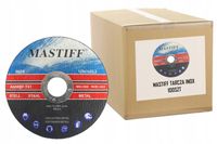 Tarcza tnąca do metalu 50 szt Mastiff 125x1 mm