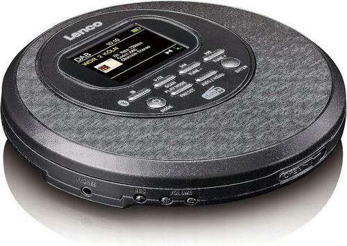 Discman Lenco CD-500 CD MP3 ESP RDS DAB+ RADIO LCD KOLOROWY WYŚWIETLACZ na Arena.pl