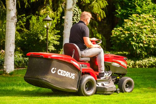 CEDRUS C-TRAC 102HC TRAKTOREK OGRODOWY DO TRAWY Z TYLNYM WYRZUTEM KOSIARKA SAMOJEZDNA SPALINOWA DO TRAWY HYDROSTAT 102cm 2 CYLINDRY C-TRAC-102HC EWIMAX OFICJALNY DYSTRYBUTOR - AUTORYZOWANY DEALER CEDRUS na Arena.pl