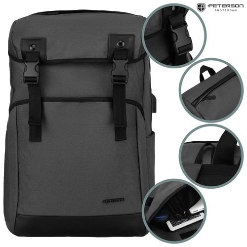 plecak ptn 77713-6715 gray na Arena.pl