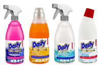 Dasty Zestaw Chemii Domowej - Płyn Do Szyb, Powierzchnie Drewniane, Odplami